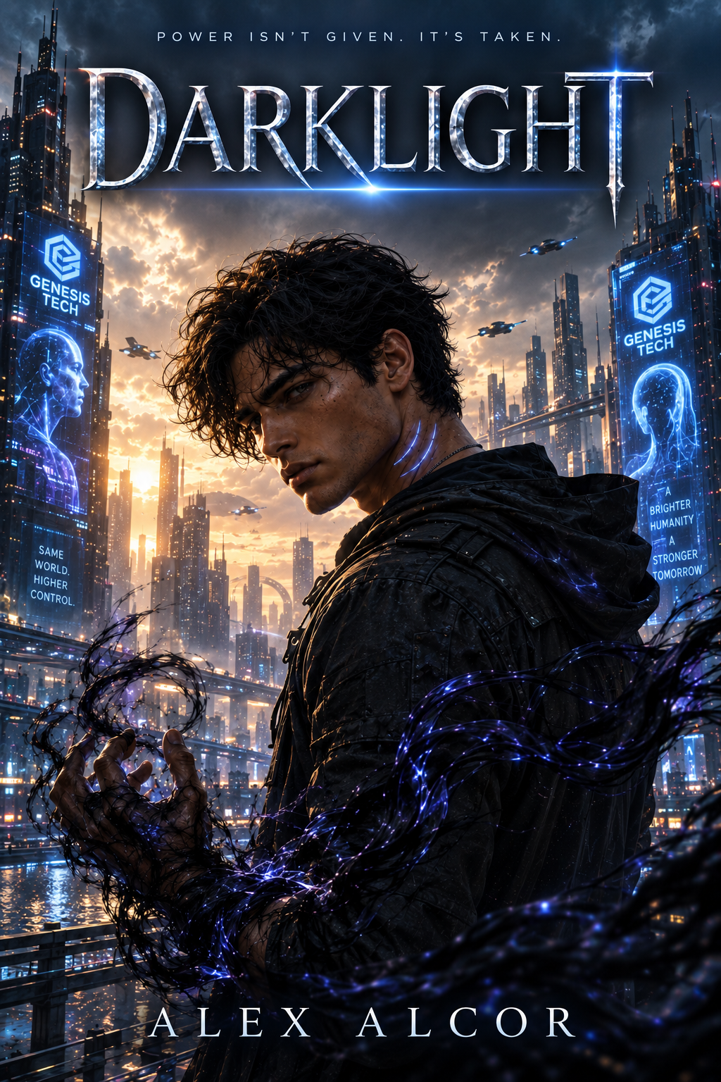 Darklight by Alex Alcor — book cover
